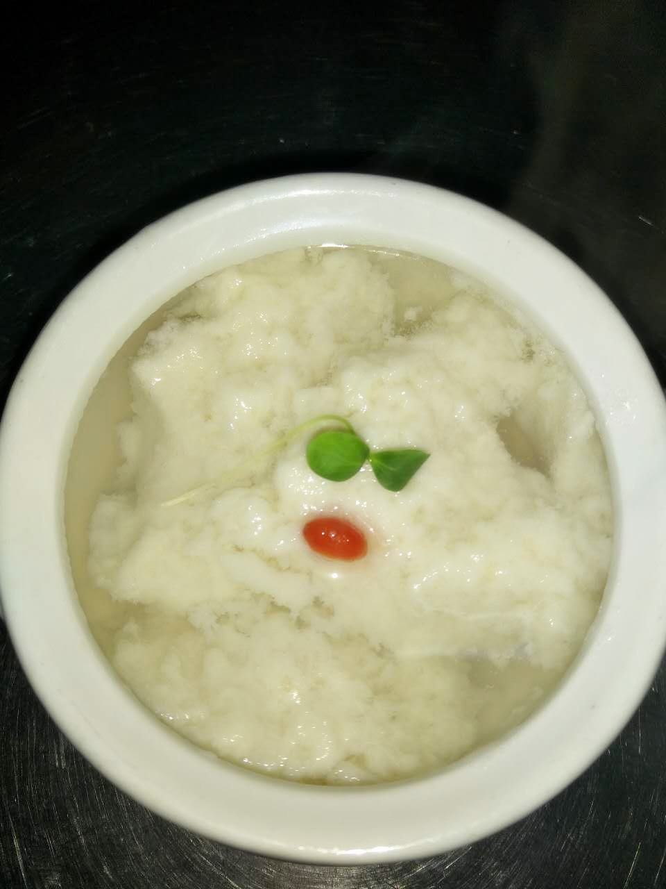 清汤鸡豆花图片