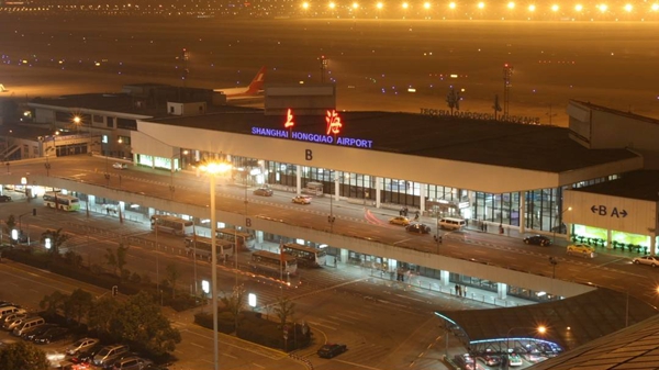 虹桥机场t1楼前交通中心3月26启用 多种交通零换乘