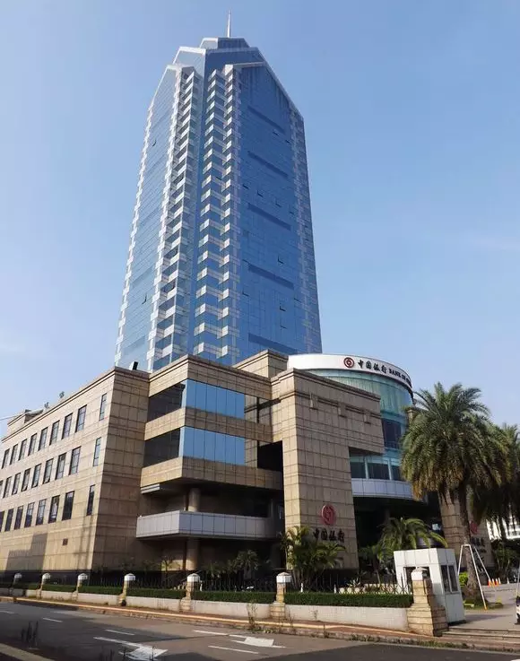 番禺广场中国银行大楼图片