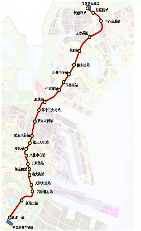 天津地铁最新动向!看看哪站在你家门口!