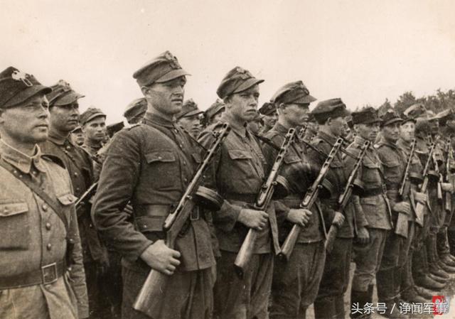 二战波兰军服图片