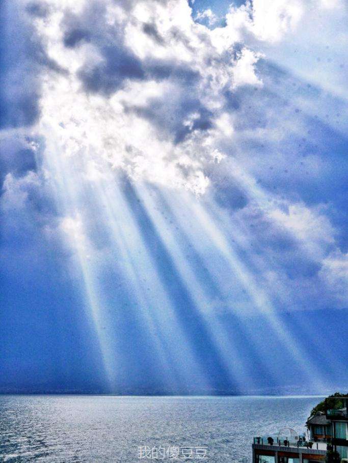 苍山洱海罕见景观, 大理才有的神奇之光