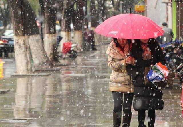 雨雪降温来袭今年河北最大范围降水一直到周末