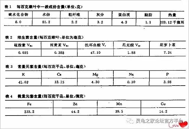 德国和美国的蒲公英营养成分比例这一段话读起来感觉实在相当的模糊