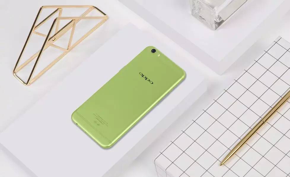 oppo r9s清新绿配色发布:327开始预约