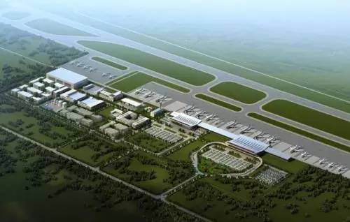 新野飞机场规划图图片