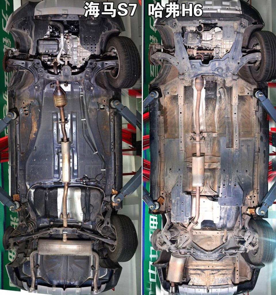 第三代哈弗h6底盘解析图片