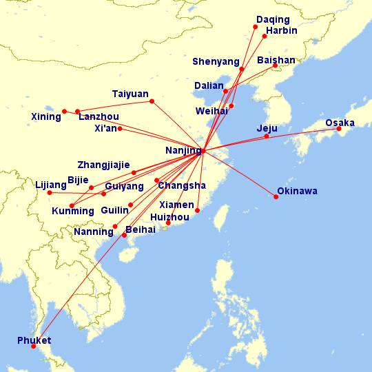 吉祥航空国际航线图图片