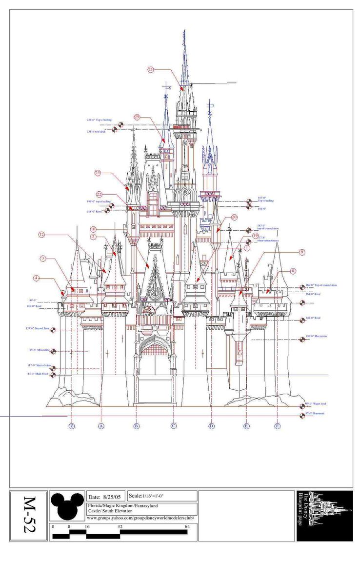 儿童城堡设计图平面图图片
