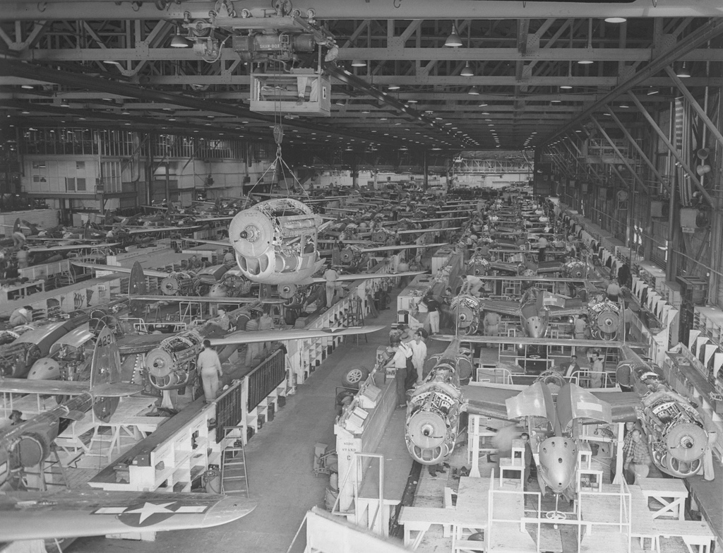 二战期间的美国军工企业洛克希德和马丁公司