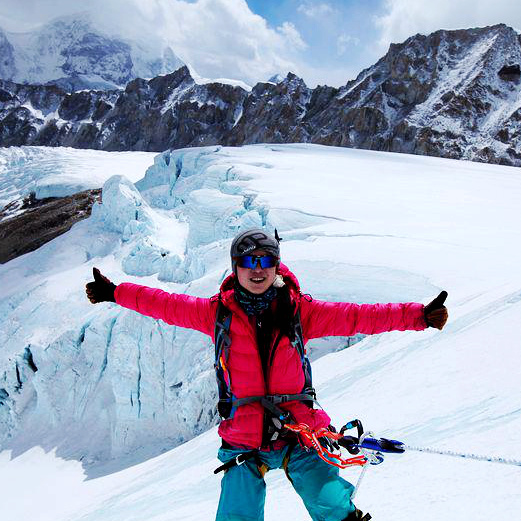 向全球新高峰,执着攀登——中国民间女性登山第一人罗静在楚天科技