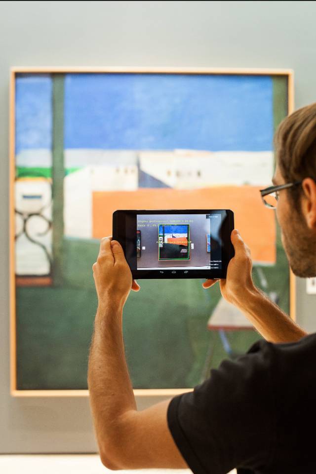 art   augmented reality应用程序就是斯坦福大学团队通过图像识别来