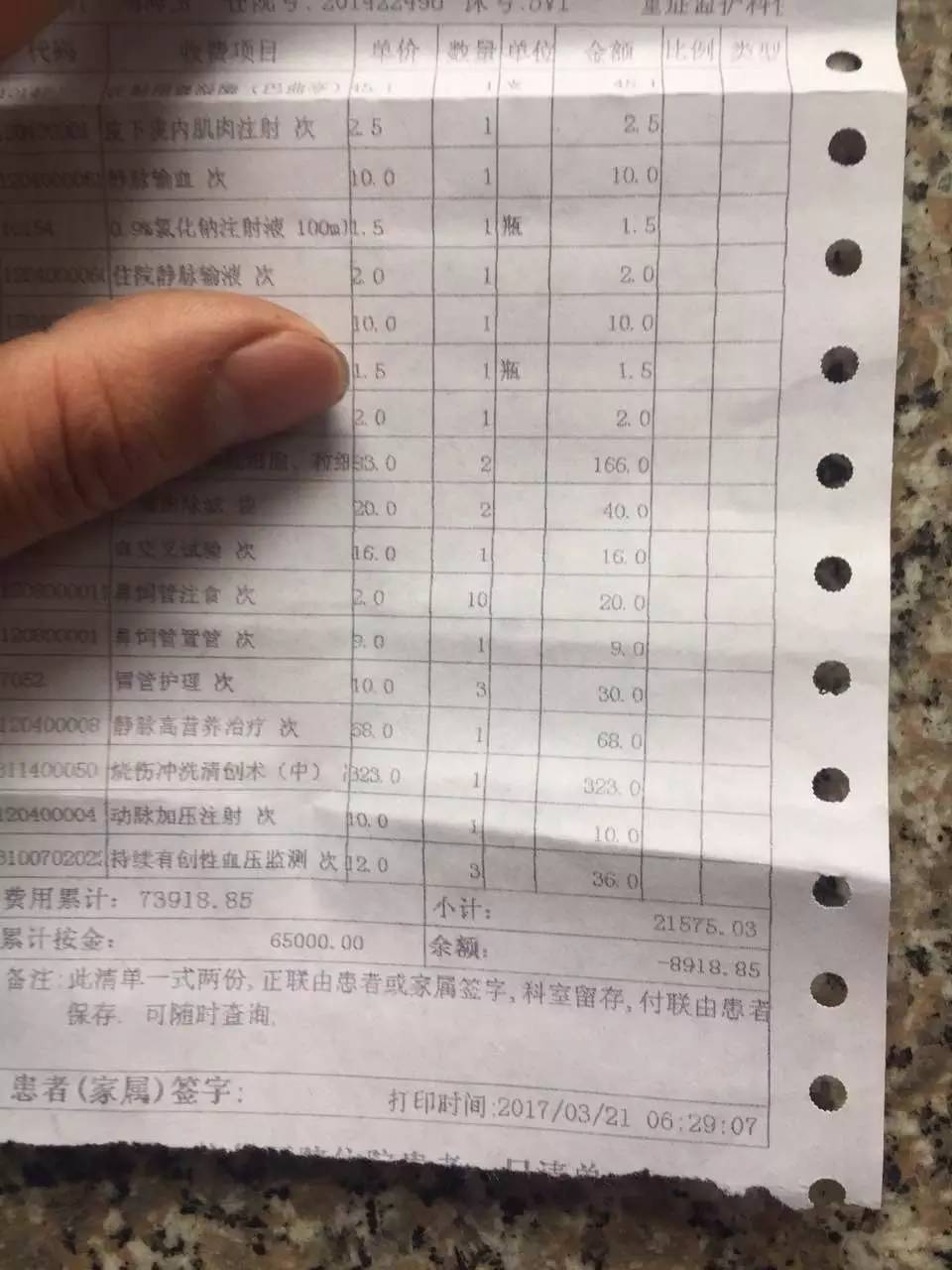 周口一小伙重度烧伤面对高额的医药费其老父亲欲哭无泪