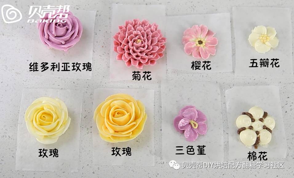 裱花技巧 简单图片