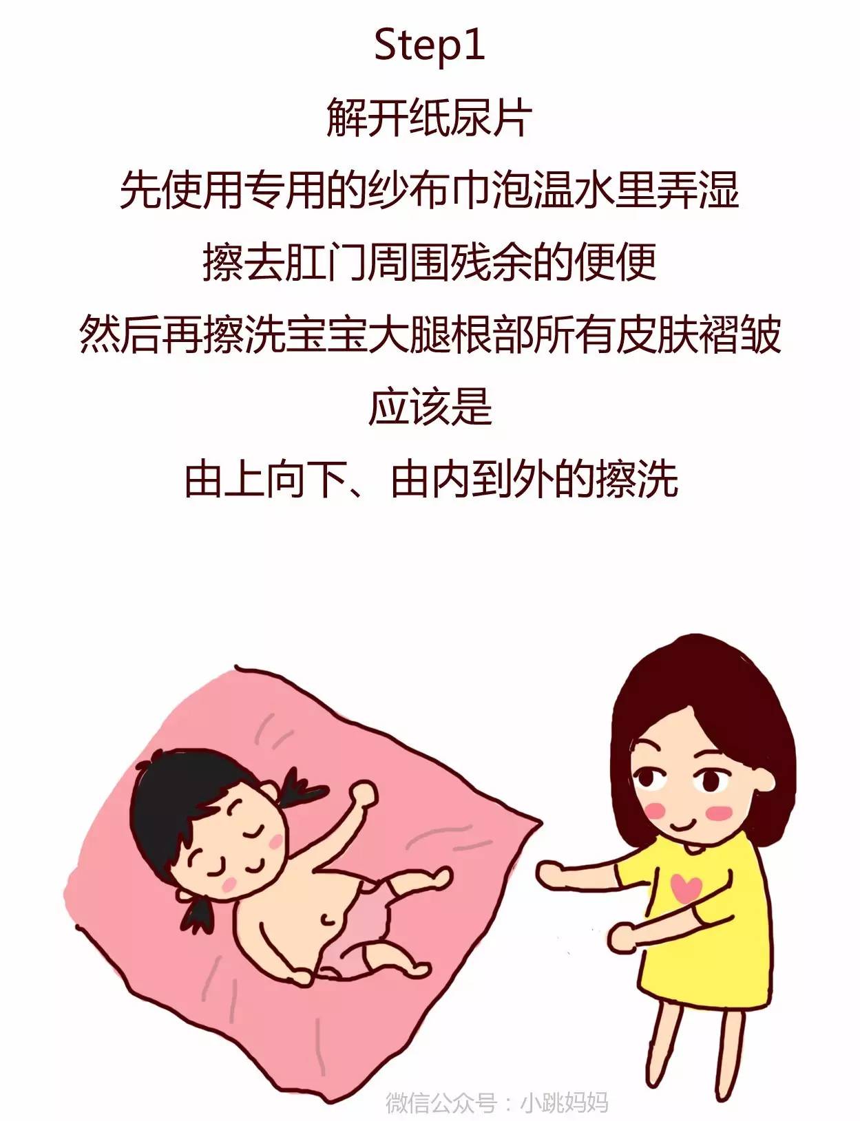 女宝宝有所不同哦对于小宝宝的屁屁清洗小技巧宝宝的毛巾和盆也是需要