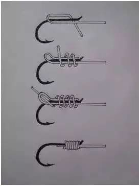 鱼钩的绑法教程图片