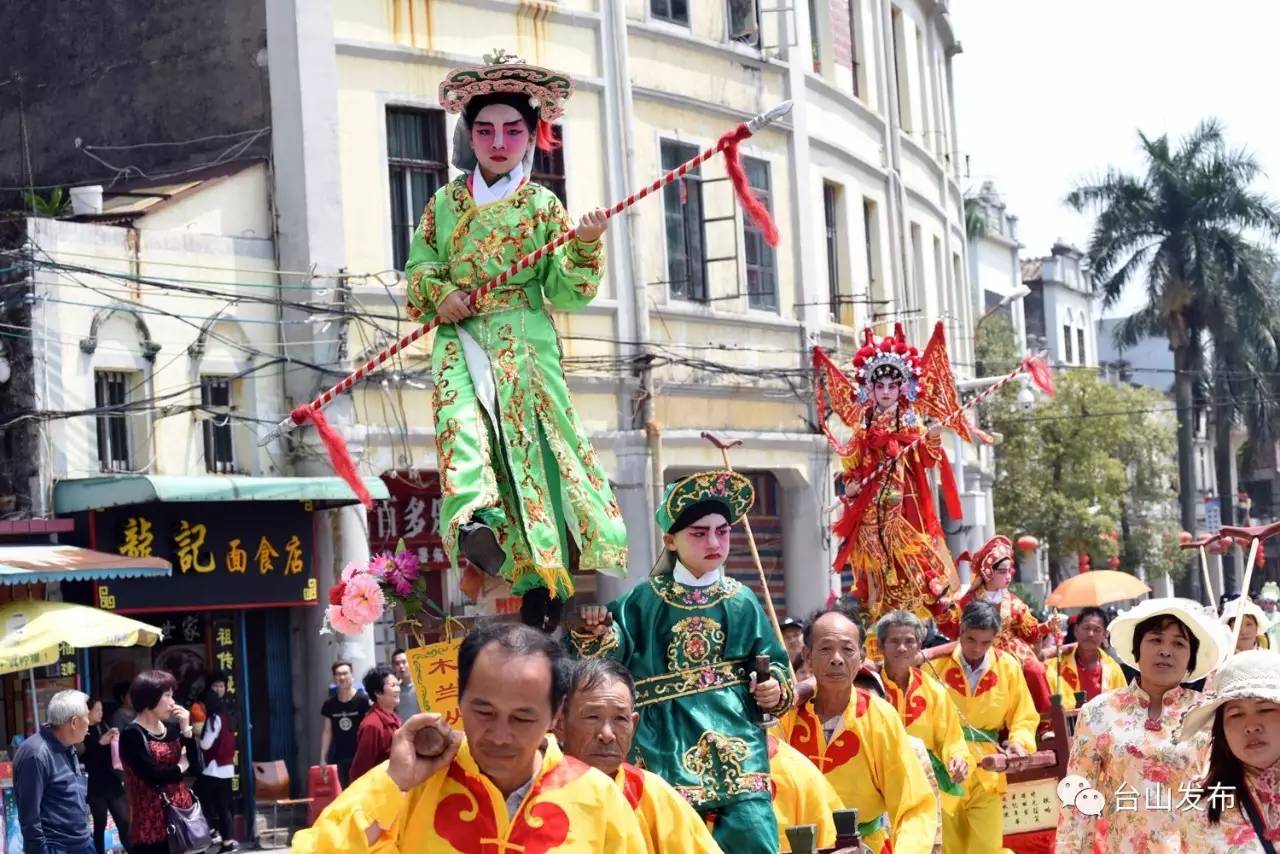 今天我们来看斗山飘色