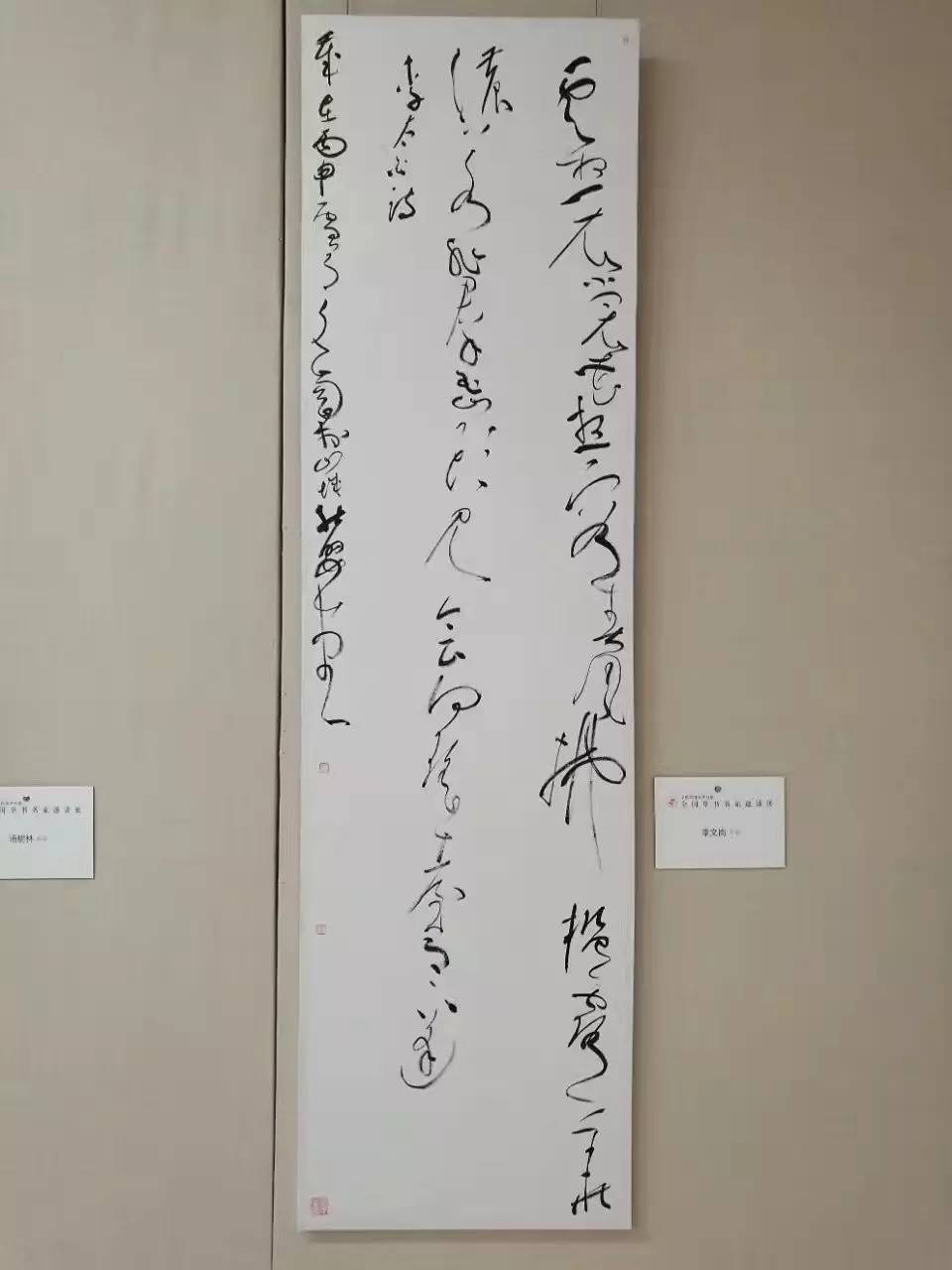 全國第四屆草書展高清作品圖片