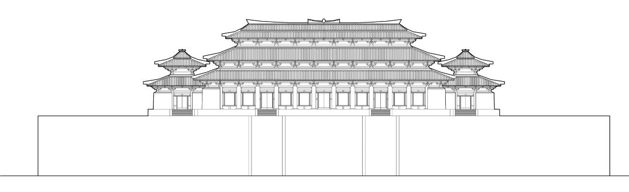 复原想象继秦而兴的西汉王朝,更以丞相萧何营造的长安宫殿——未央宫