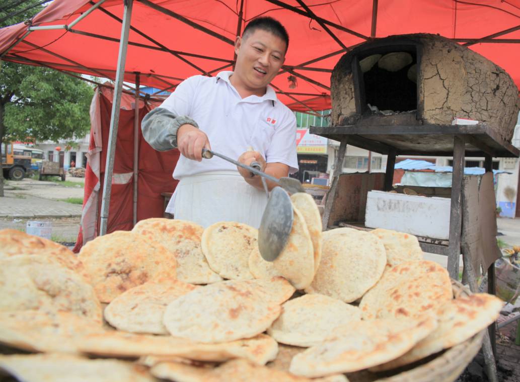 诱人的下塘烧饼