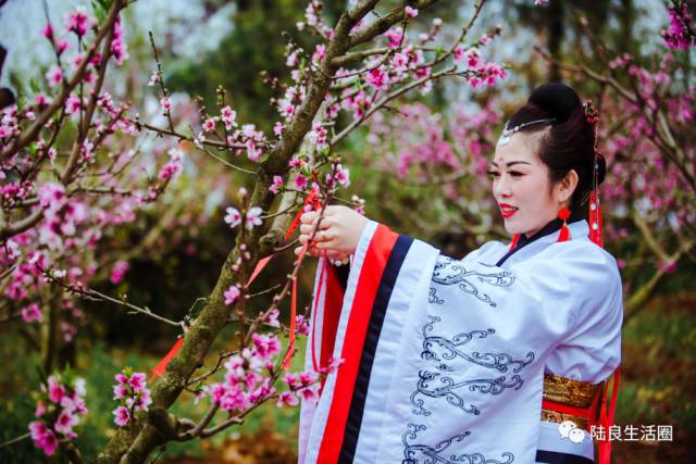 汉兴陆良陆良爨韵汉服社第一届花朝节开幕