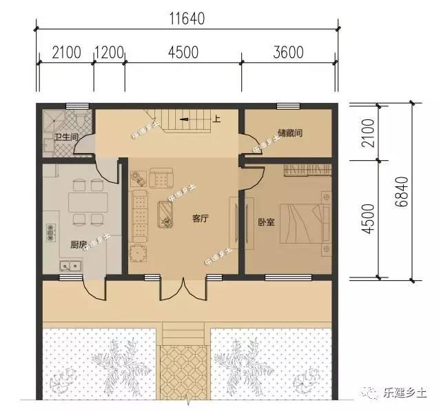 12米開間二層新農村自建房平面佈局合集