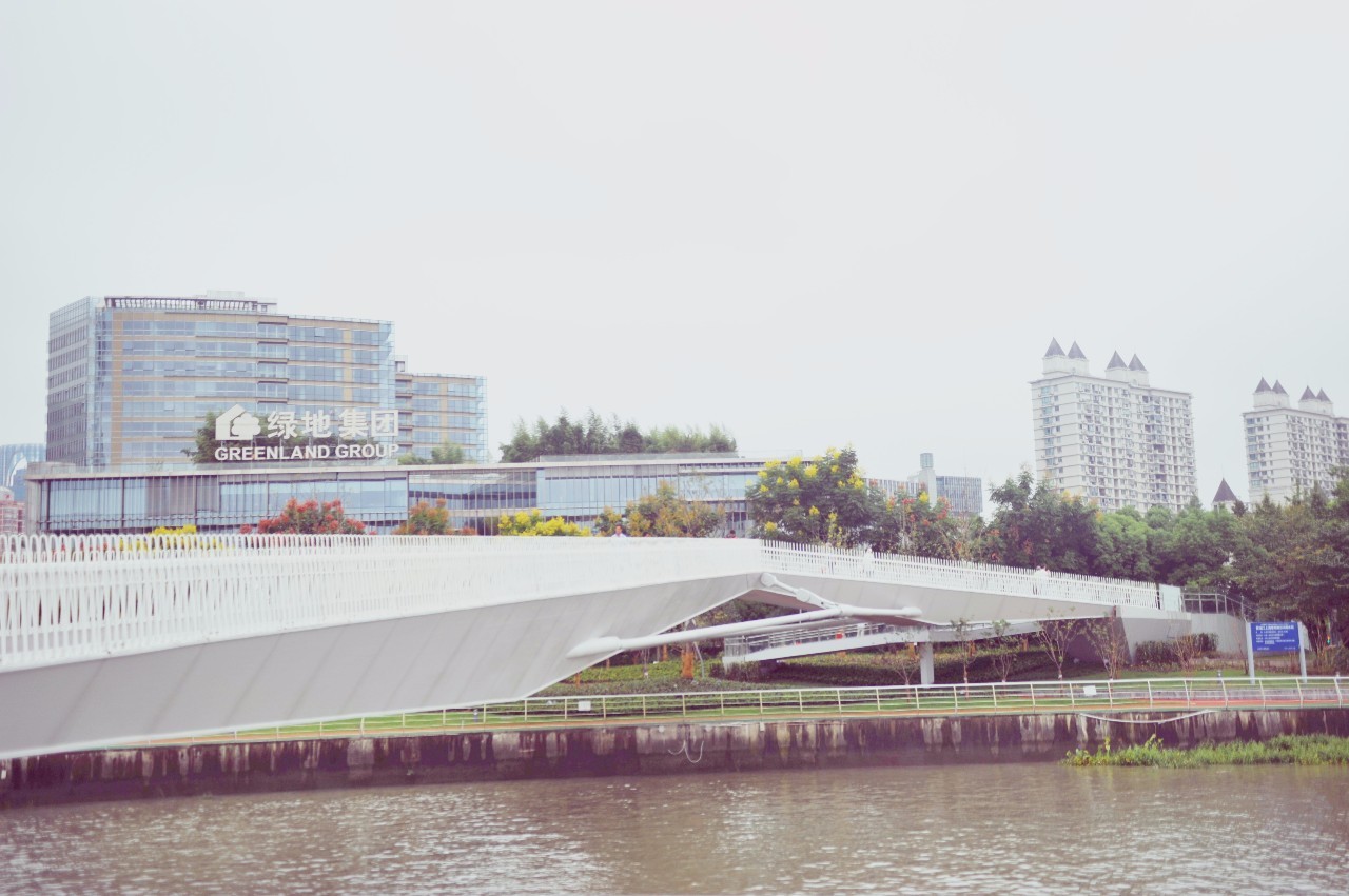 龙华港桥,以及正在建设中的张家塘港桥,春申港桥和淀浦河桥