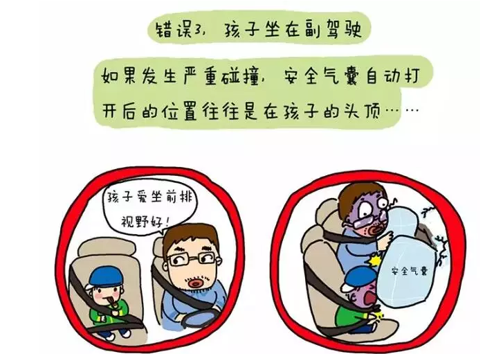 幼儿乘车错误的图片图片