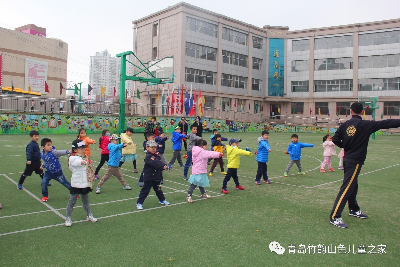 幼小衔接活动初体验 ———走进青岛格兰德小学!