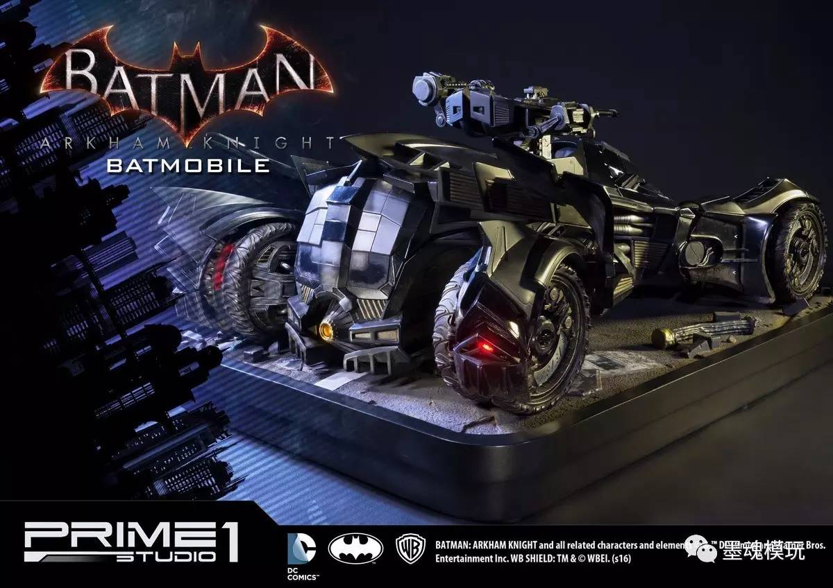 prime1studio110比例蝙蝠侠大战超人蝙蝠战车batmobilemmdc13