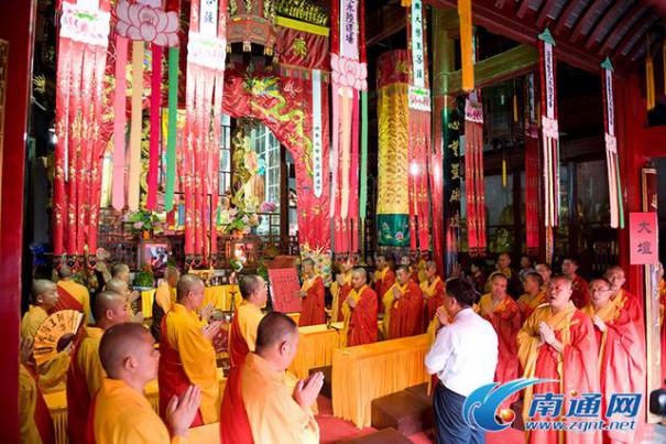 南通狼山广教寺住持图片