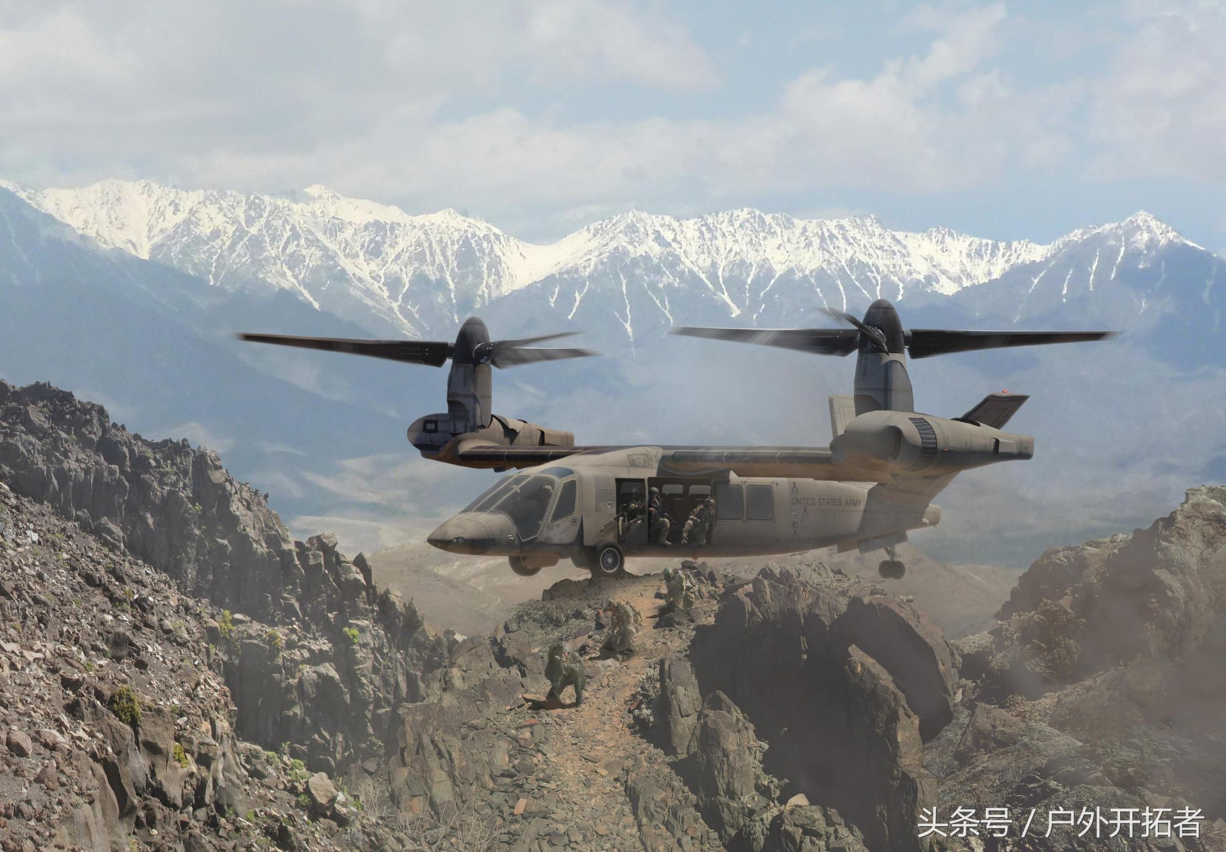美军未来的新型作战直升机,不怕摔!