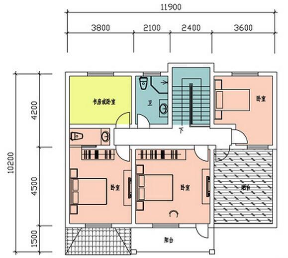 不规则地基建房设计图图片