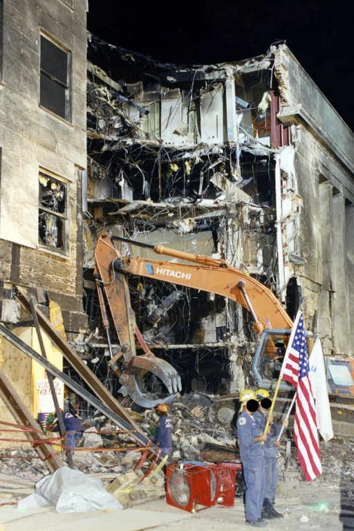 五角大楼被炸图片