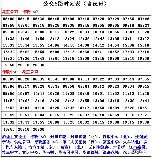 丹阳最新最全公交线路,发车时刻表!速速收藏