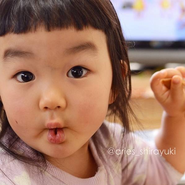 这个日本小姑娘,靠丑萌红遍全世界,实力圈粉1000000 !