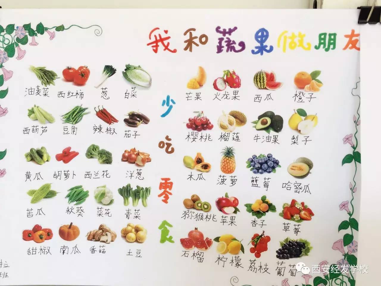 水果蔬菜大比拼