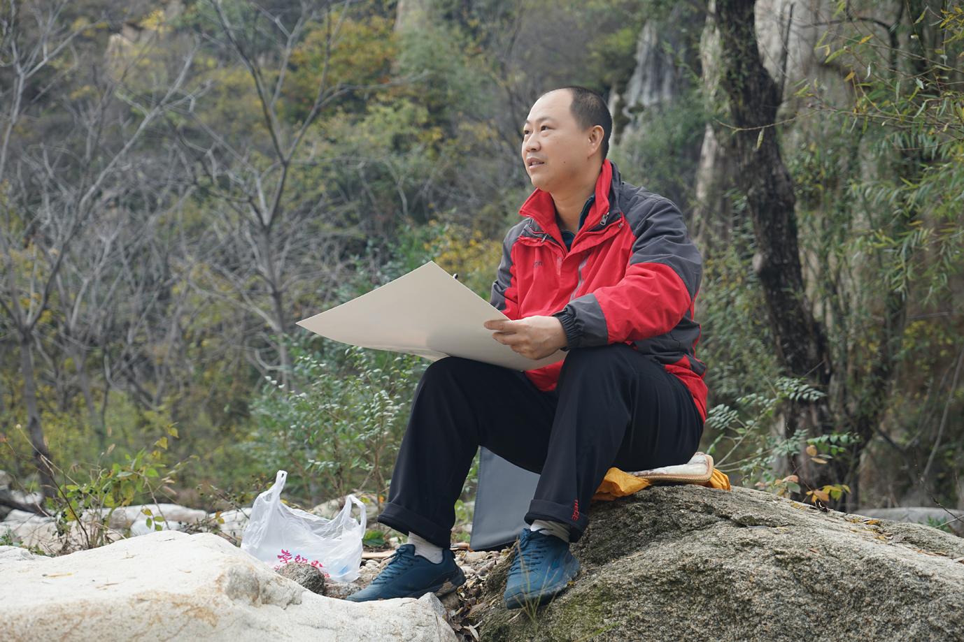 展讯 中国著名画家平谷写生作品展—王海长