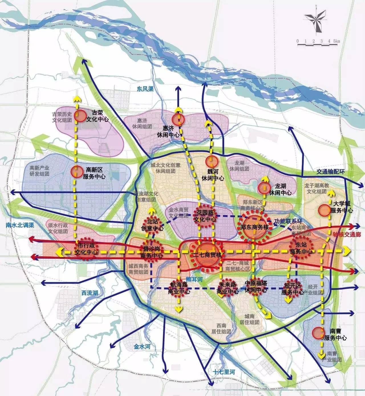 郑州七里河规划图片