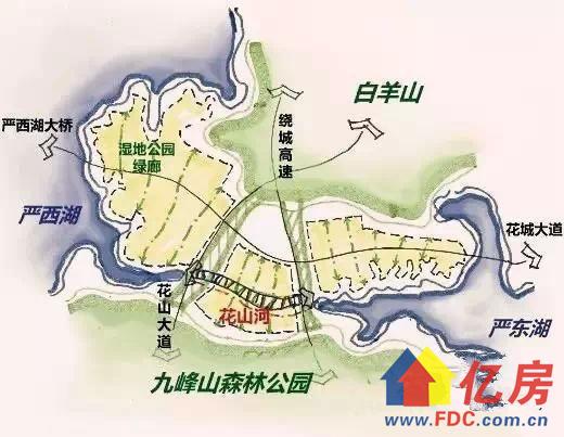 武汉投百亿在光谷花山建软件新城 花山潜力大公开