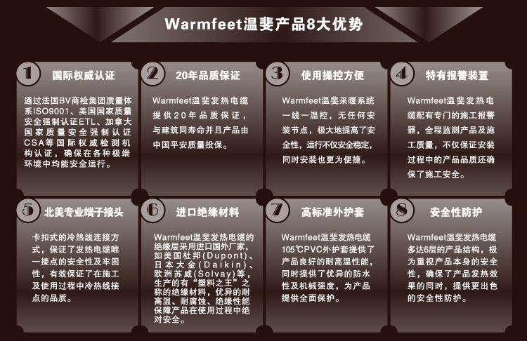 的豪华别墅,warmfeet(温斐电地暖)的地暖产品遍及整个北美的高端住宅