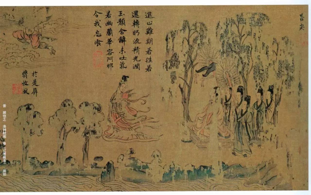 东晋时期绘画卓越的代表人物,是我国早期绘画理论家,代表作《洛神赋图