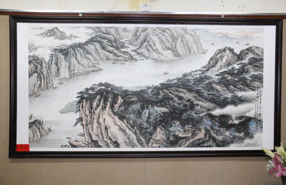 著名画家王健山水画展在北京宝翠堂隆重举行