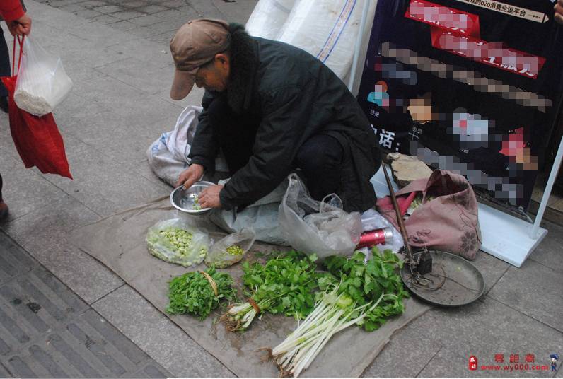 今天早上大壩口菜市場,竟有人