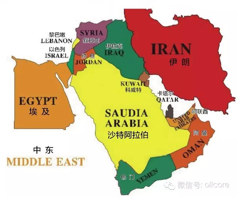 Image result for 中东地理