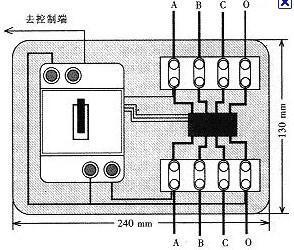 380v漏电开关接线图图片