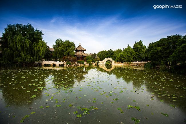 保定古蓮花池,是保定古城八景之一,稱