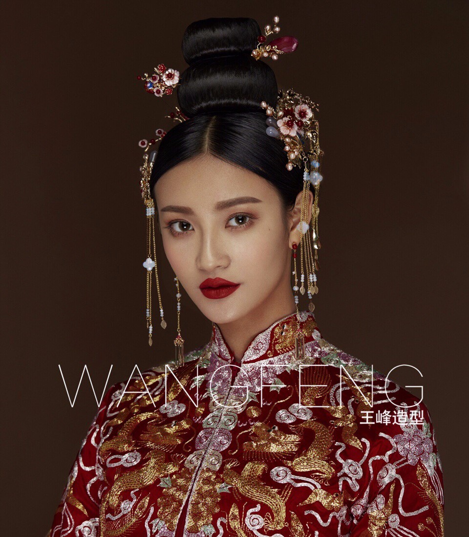 一大波最新中式新娘造型来袭惊艳中国风