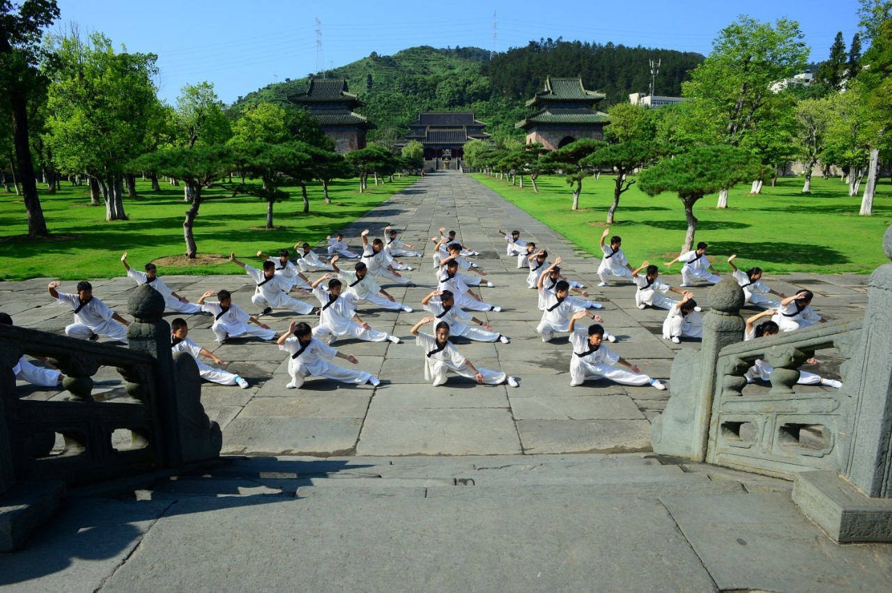 武当山回龙观武馆图片