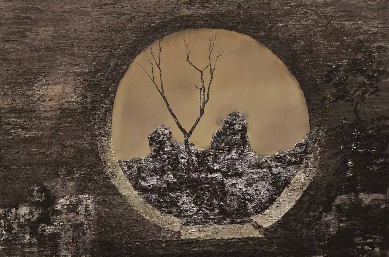 宋人的石头系列—巨石与碎片 布面油画李磊 凤凰于飞2 布面丙烯林永康